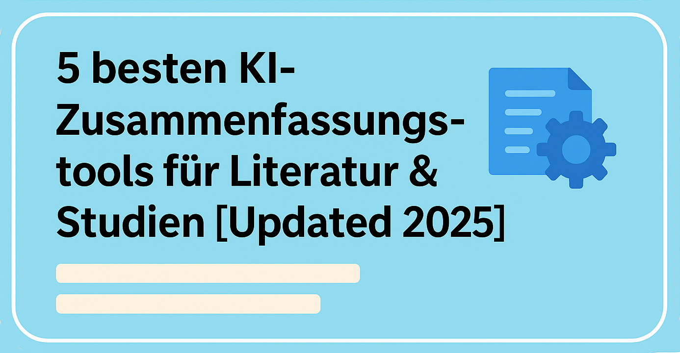 beste dokument ki zusammenfassungstools