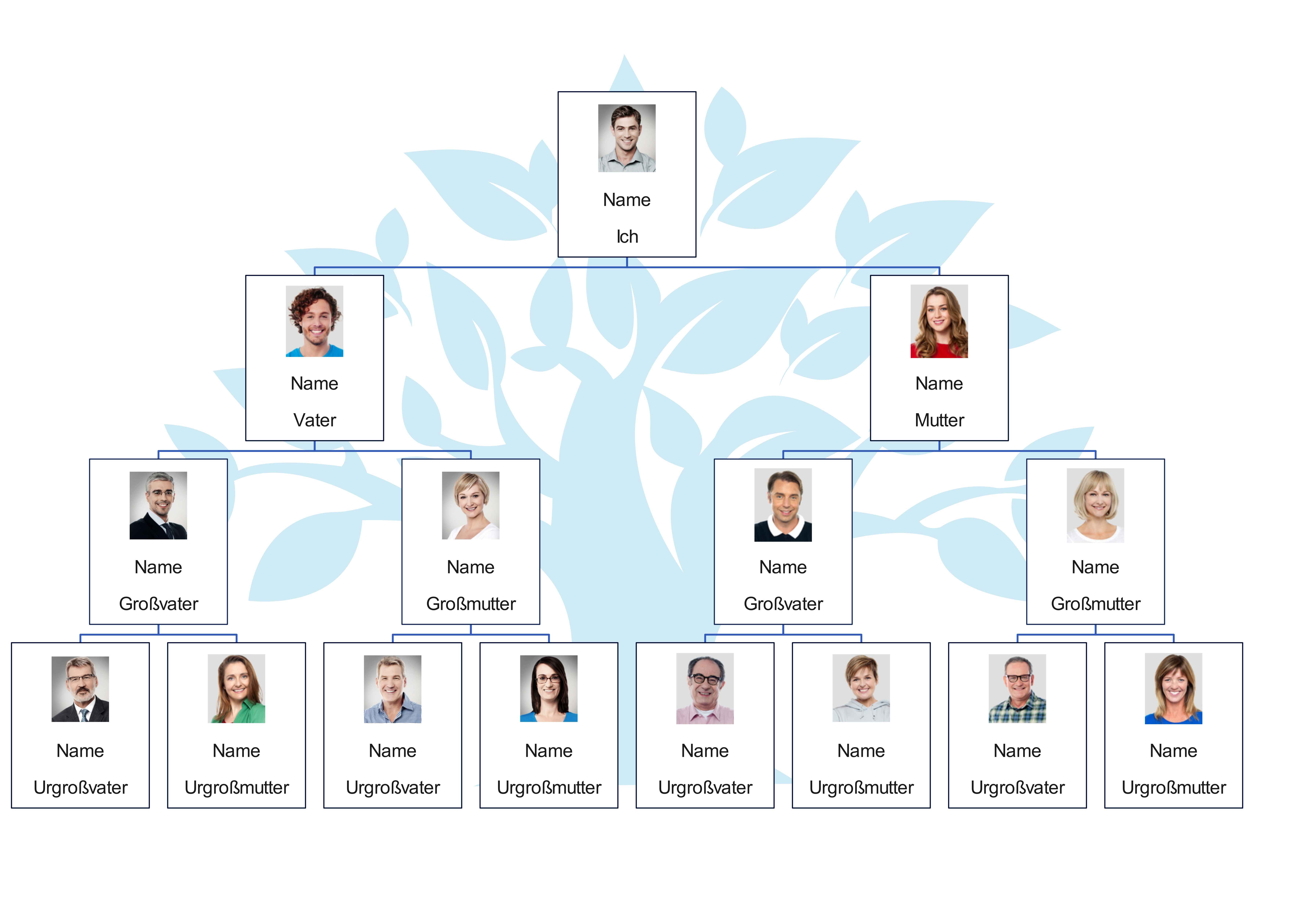 Baumdiagramm - Stammbaum