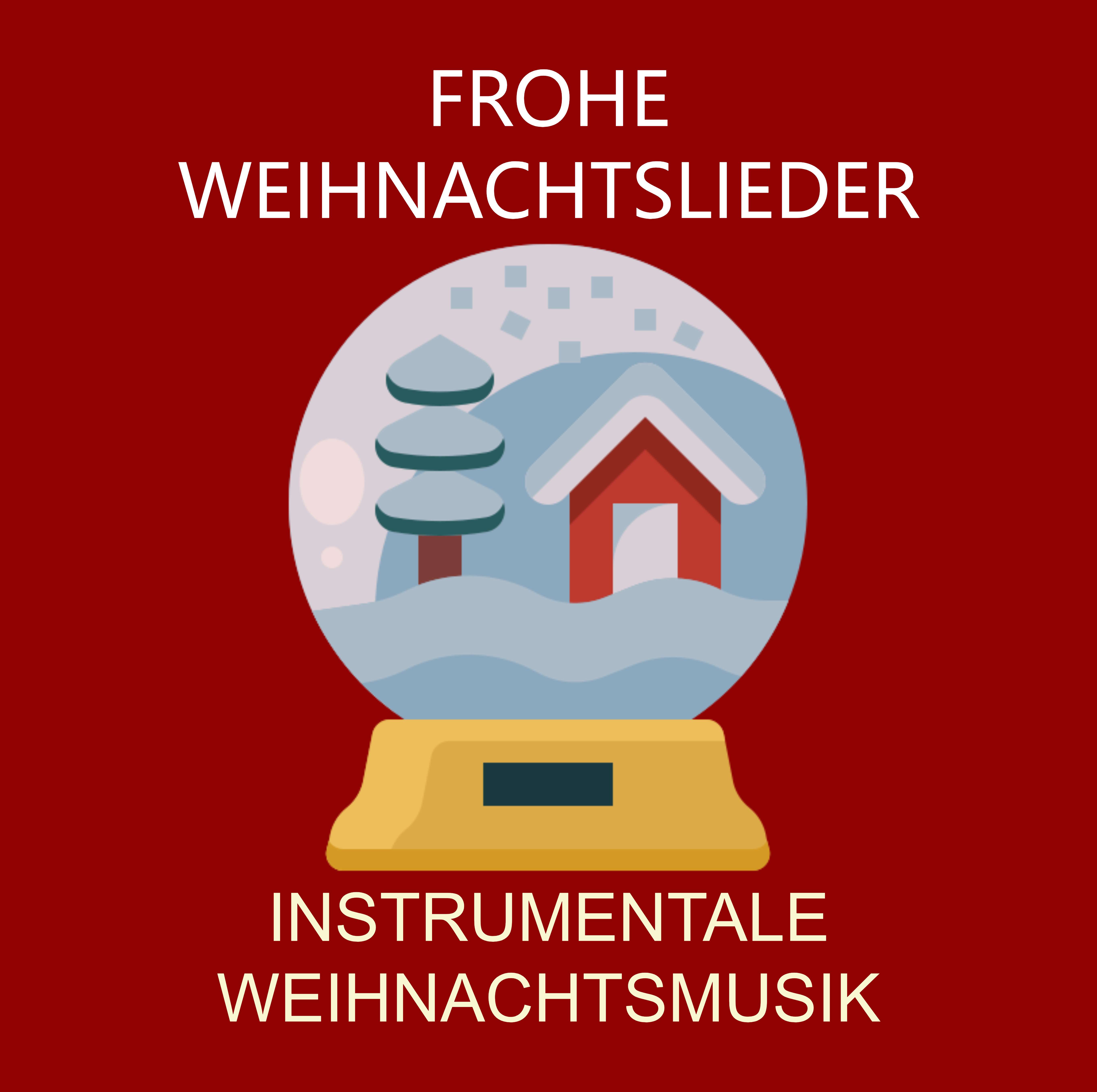 Weihnachtskarte mit Schneekugel & instrumentaler Weihnachtsmusik