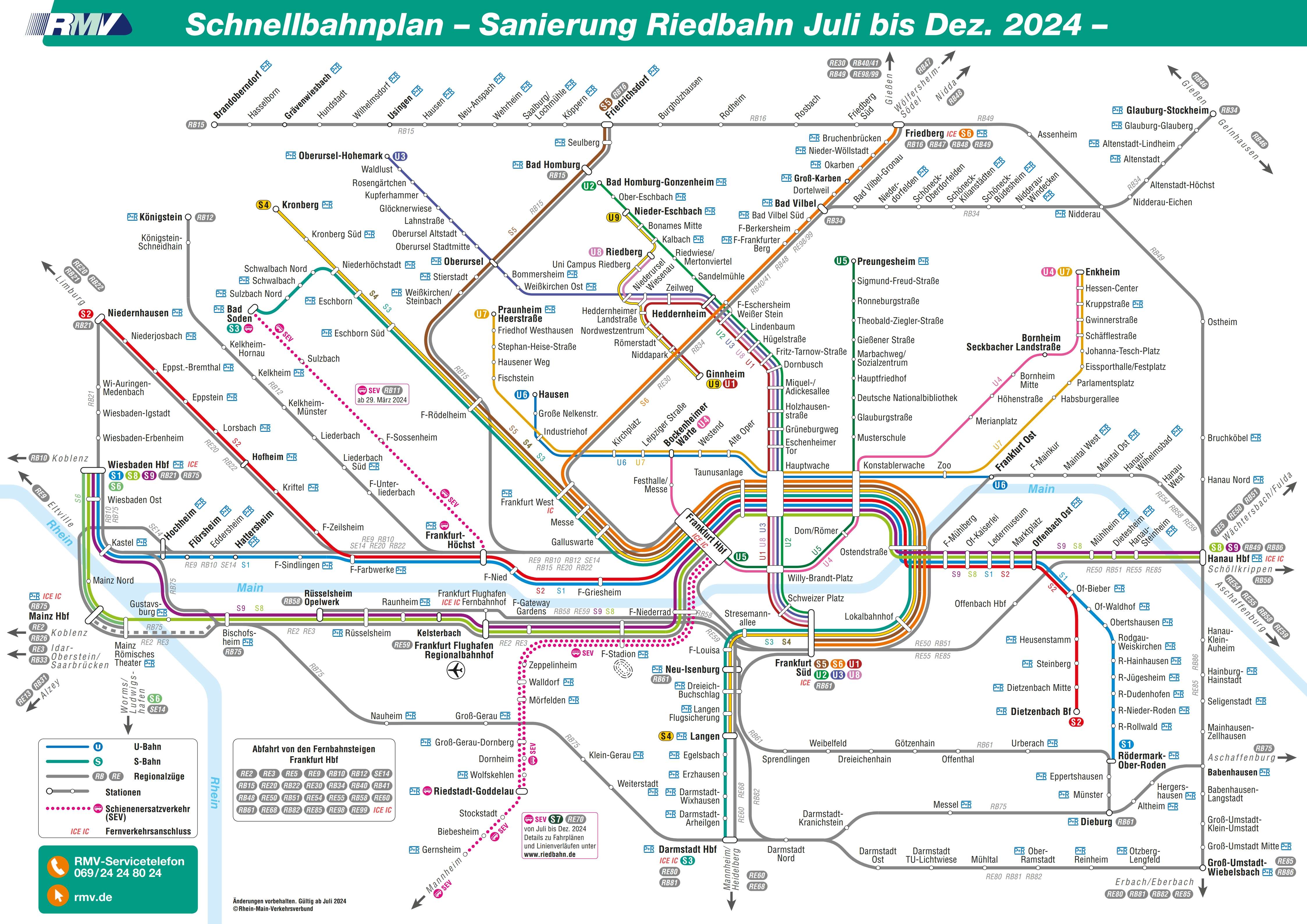 U-Bahnpläne Beispiele