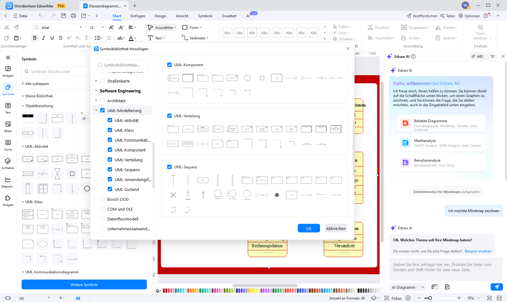 how to make class diagram