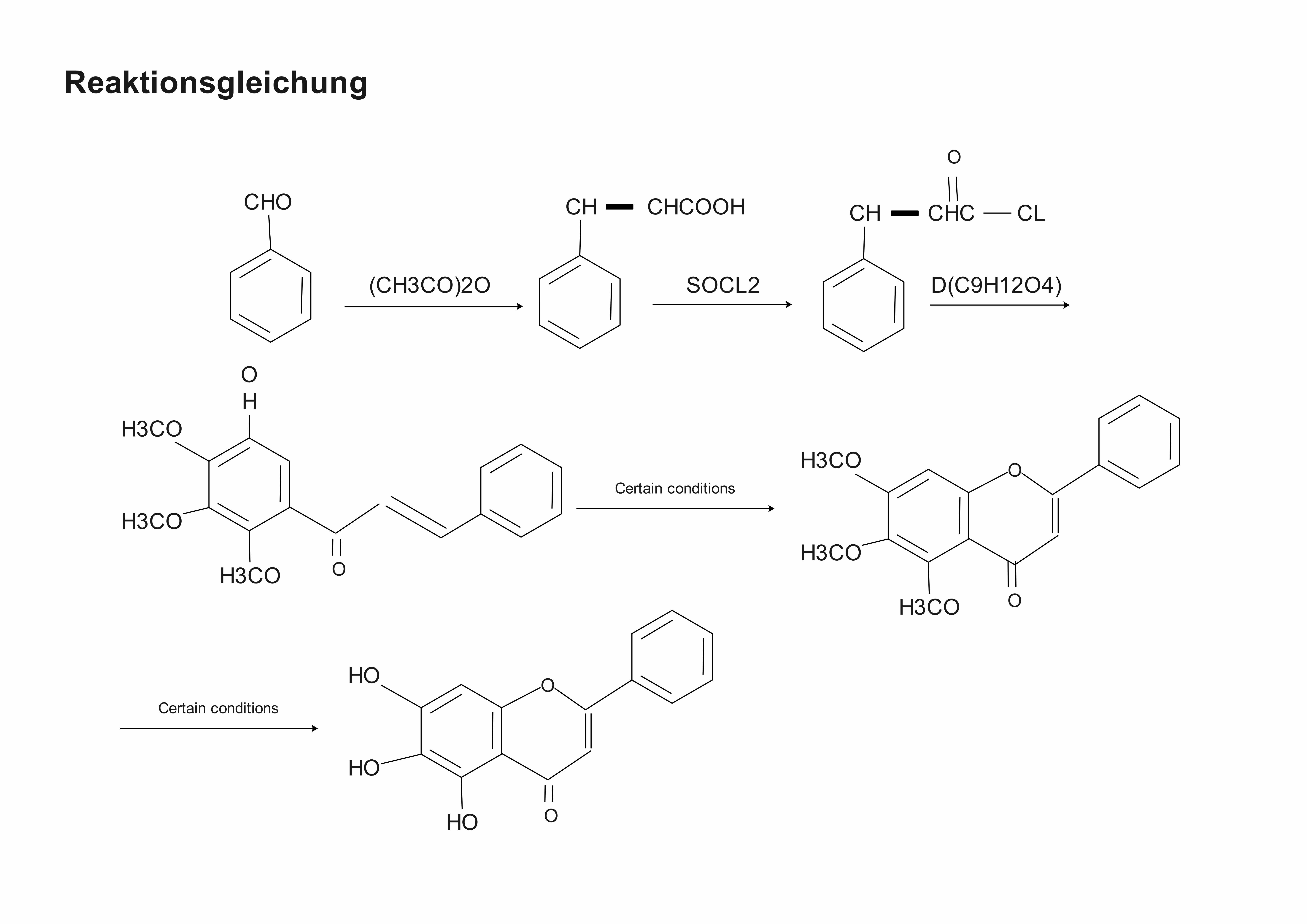 Wissenschaftliche Diagramme - Strukturformeldiagramm