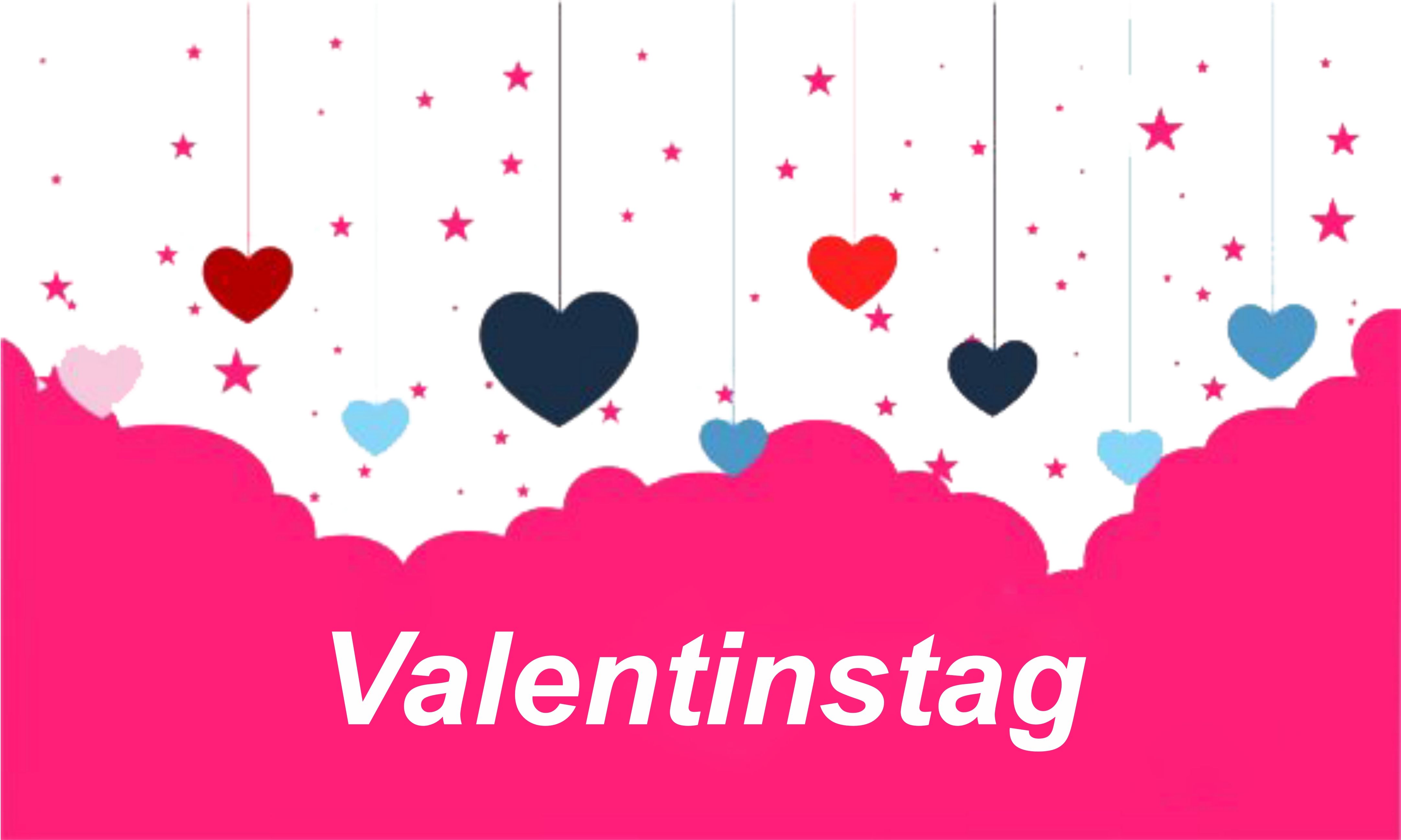 Minimalistische Wolken-Herzen