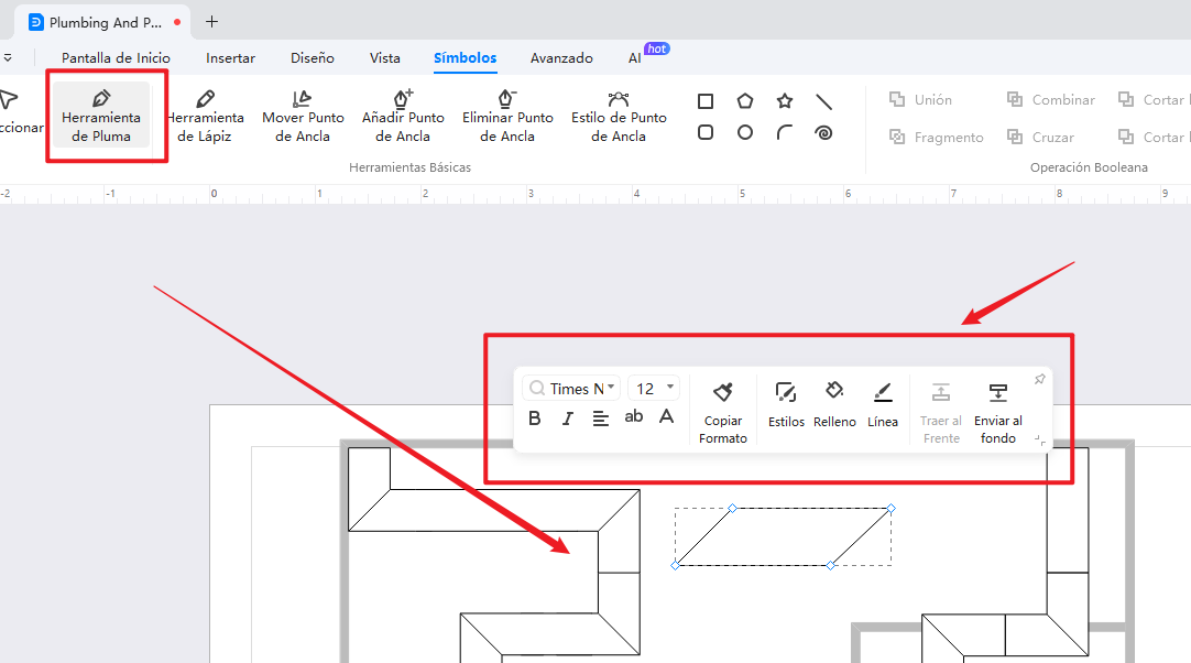 cómo crear más símbolos hvac
