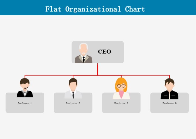 What Is A Flat Organizational Chart How To Make It In Simple Steps 