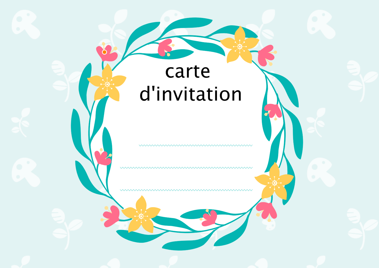 Cartes Invitation Anniversaire gratuites 