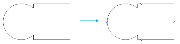 add connection points automatically