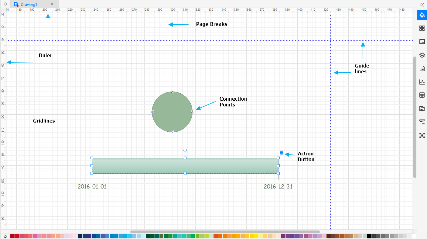 auxiliary view tool