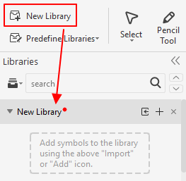 create new library