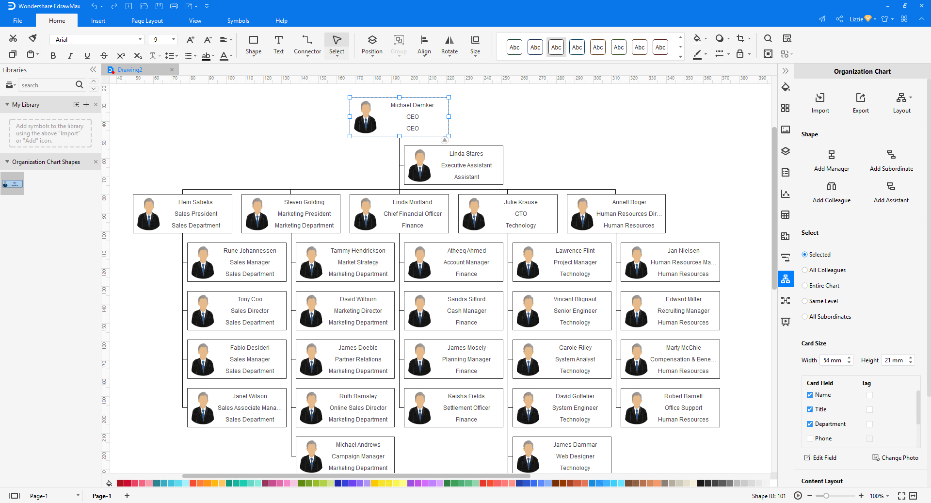 Create Org Chart From Excel Data Free