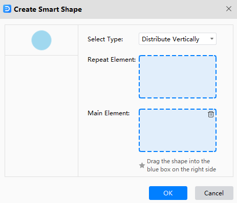 create smart shape window