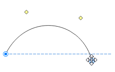 draw curve with bezier tool