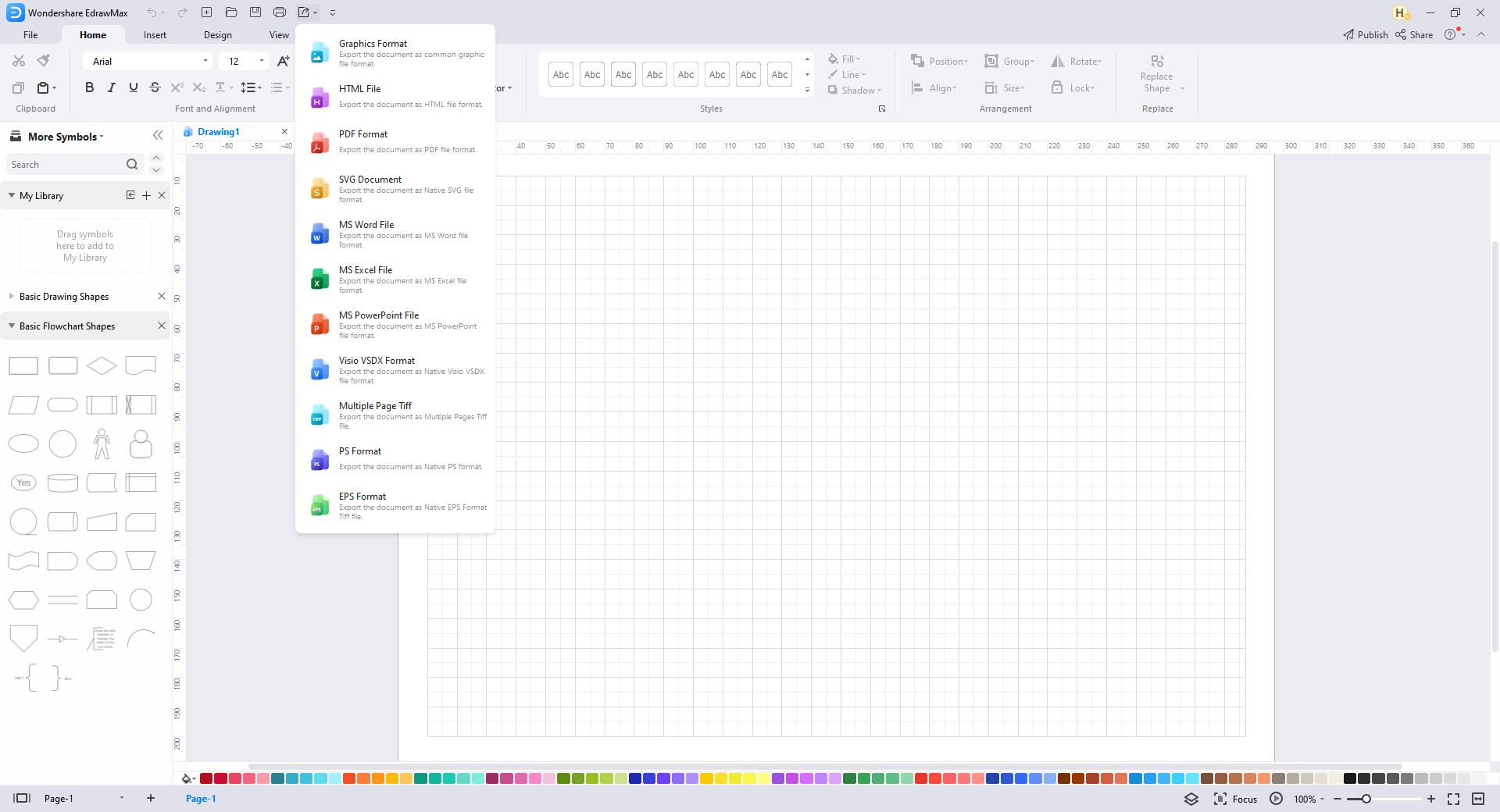 Exportar archivos