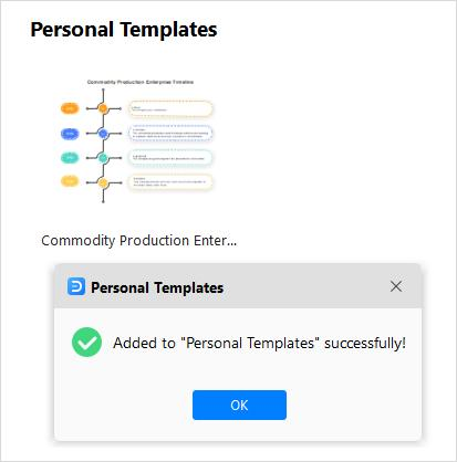 Create Personal Templates