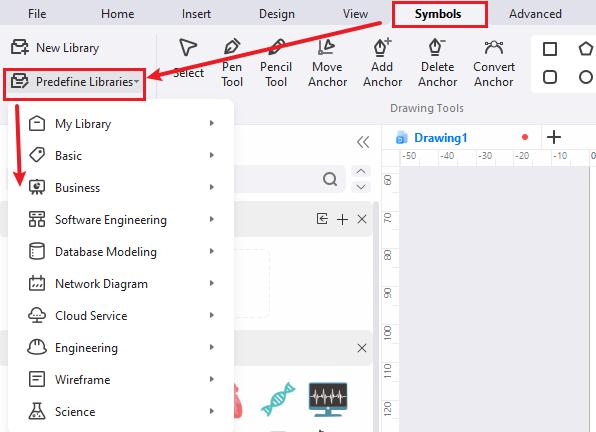 Select Symbols