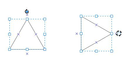 Rotation et retournement des symboles