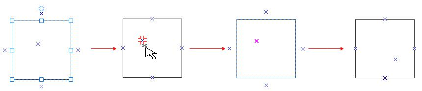 Déplacer un point de connexion