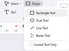 Draw Shape Tool