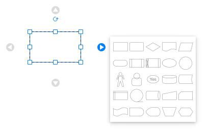 Add and Connect Flowchart Symbols