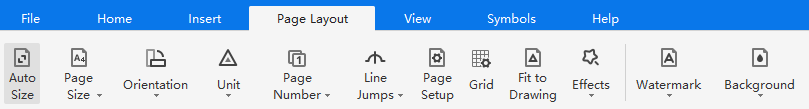 page layout tab
