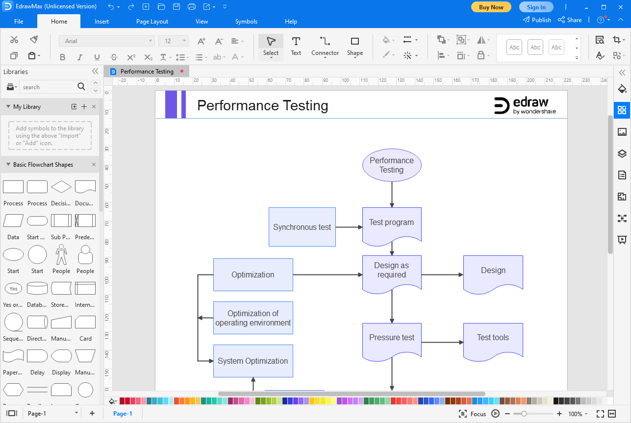 create a diagram