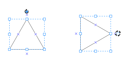 rotate single shape