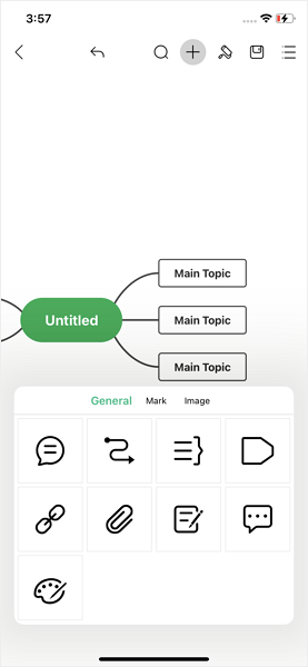 EdrawMind iOS features unit