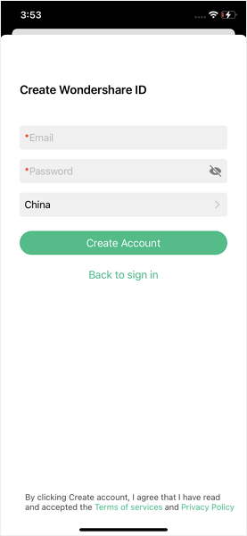 EdrawMind iOS Register