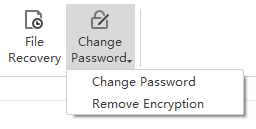 change password button