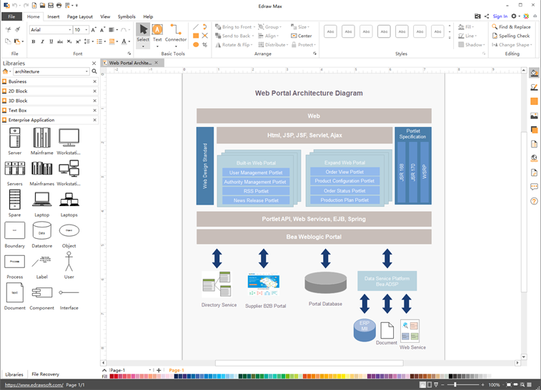 Creador de Diagramas de Arquitectura