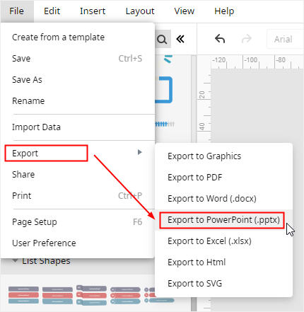 EdrawMax Infographic Export File