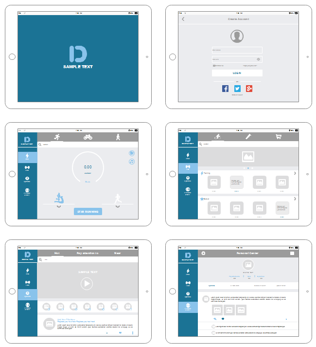 Wireframing Template