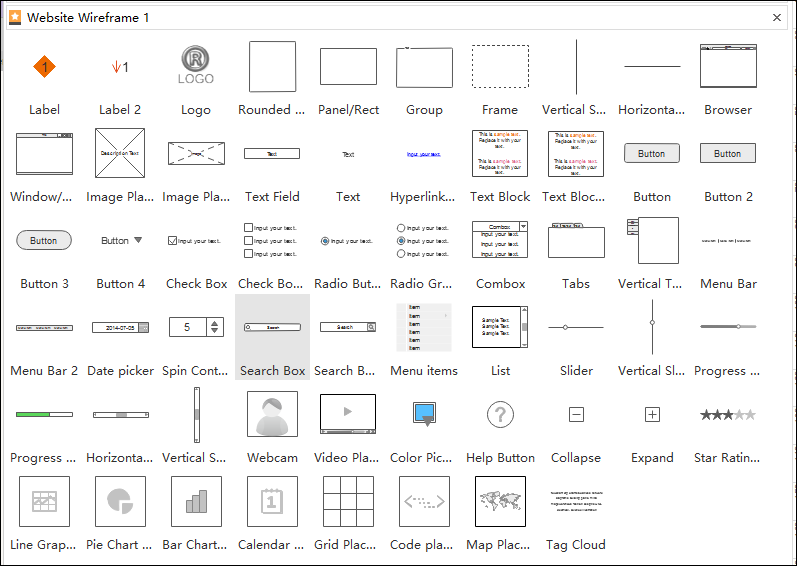 Wireframing Tool Canvas