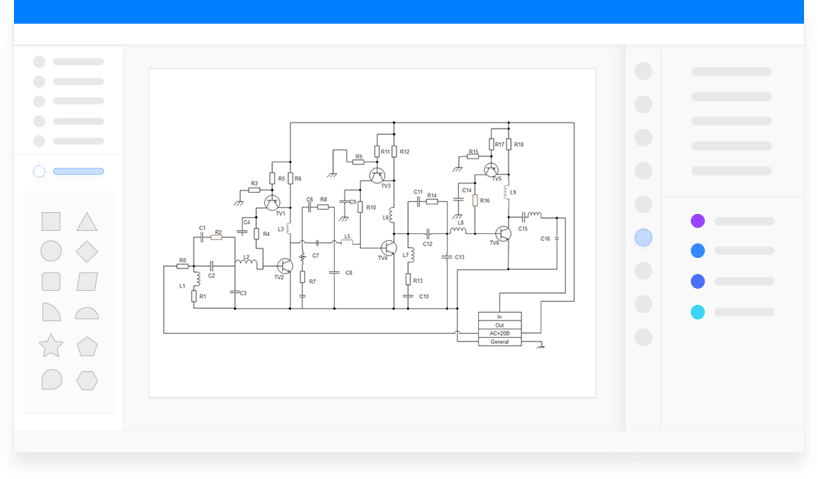 schéma de circuit électrique