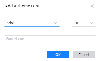 add theme font