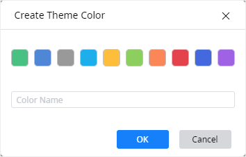 create theme color window