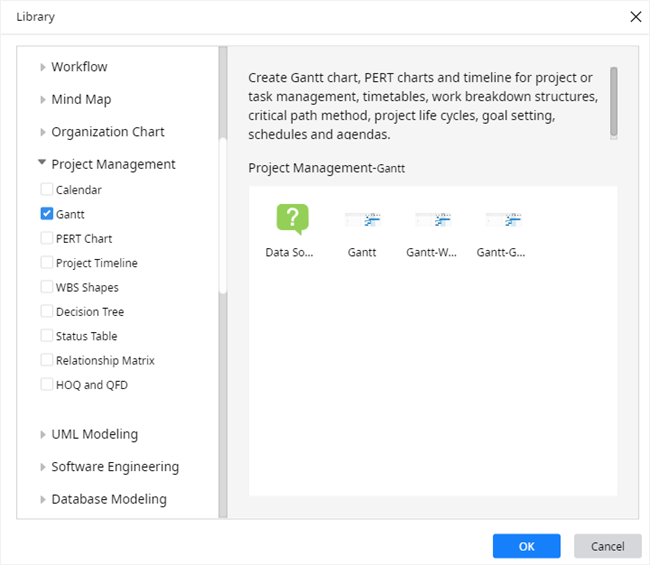 gantt chart library