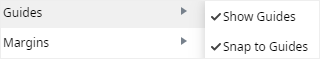 show guides option