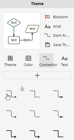 theme connector option