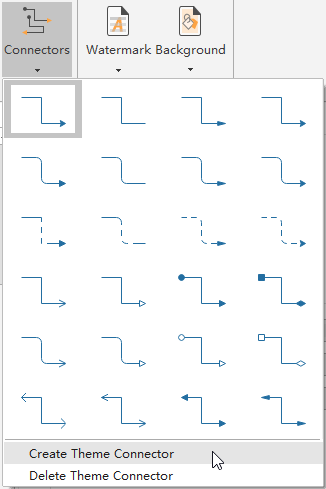 crear estilo de conector