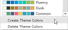 create theme colors