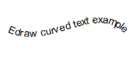 curved text