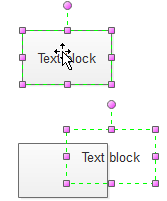 move text block