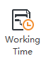working time button