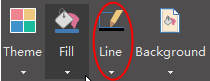 line button