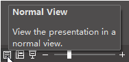 normal view button