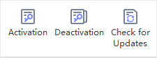 activation button