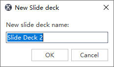 new slide deck name