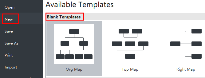 new blank templates