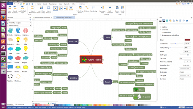 software de mapas mentales para mac